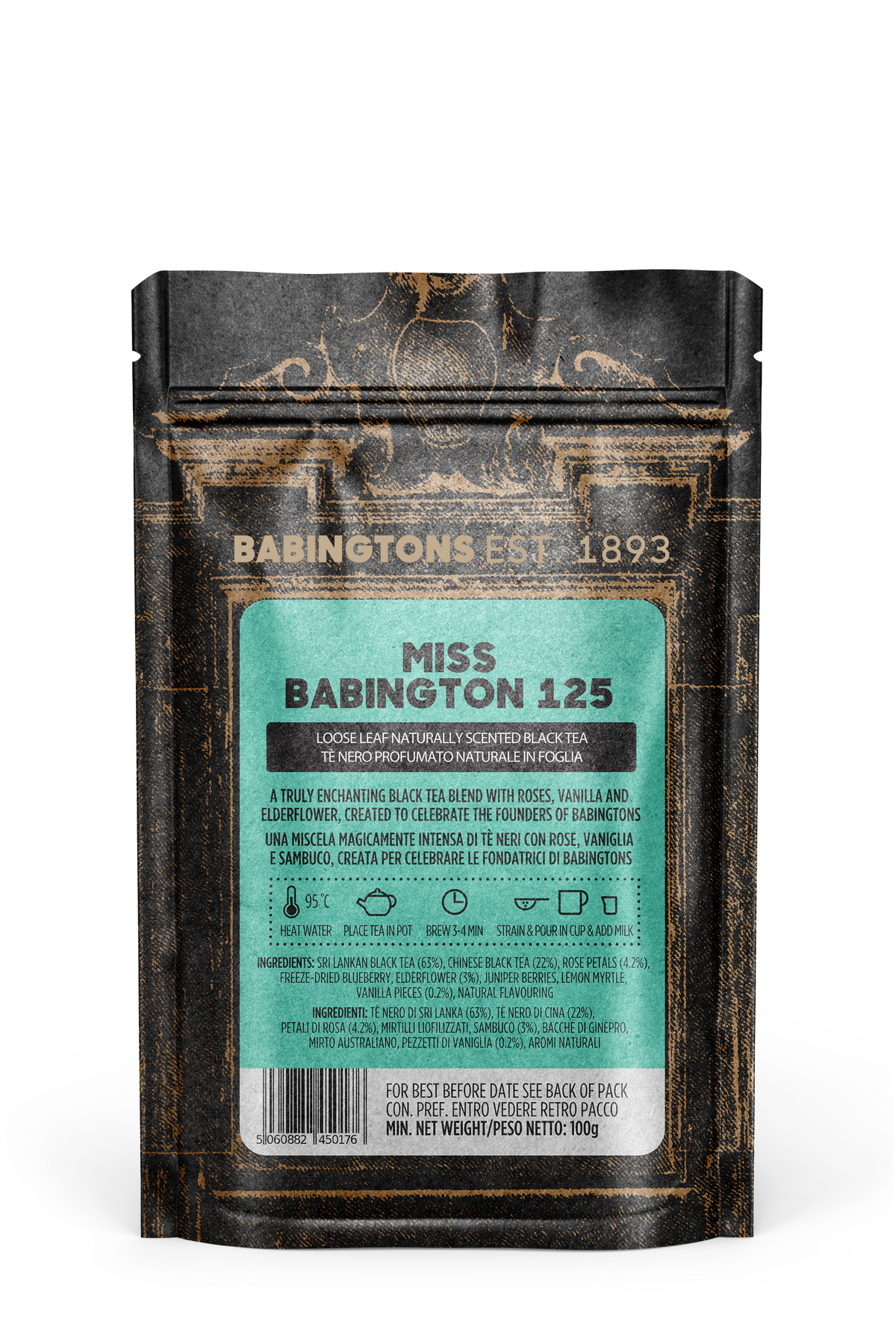 Miss Babington 125 - Zip bag: Loose leaf